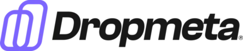 Logotipo da Dropmeta no rodapé